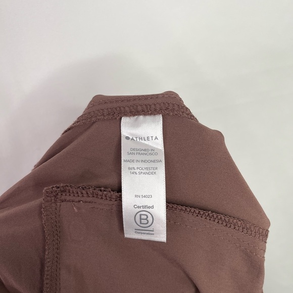 Athleta Size 10 Tall Brown Chelsea Utility Jogger Activewear Pant - Picture 2 of 10